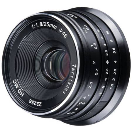 7Artisans 25mm F1.8 APS-C - obiektyw stałoogniskowy